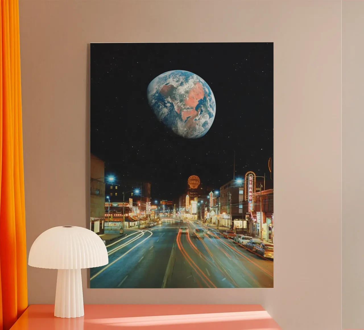 Cavalcata notturna plexiglass da Dapidoka