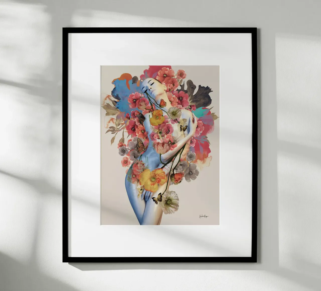 The Ivy poster con telaio in alluminio da Ana Paula Hoppe