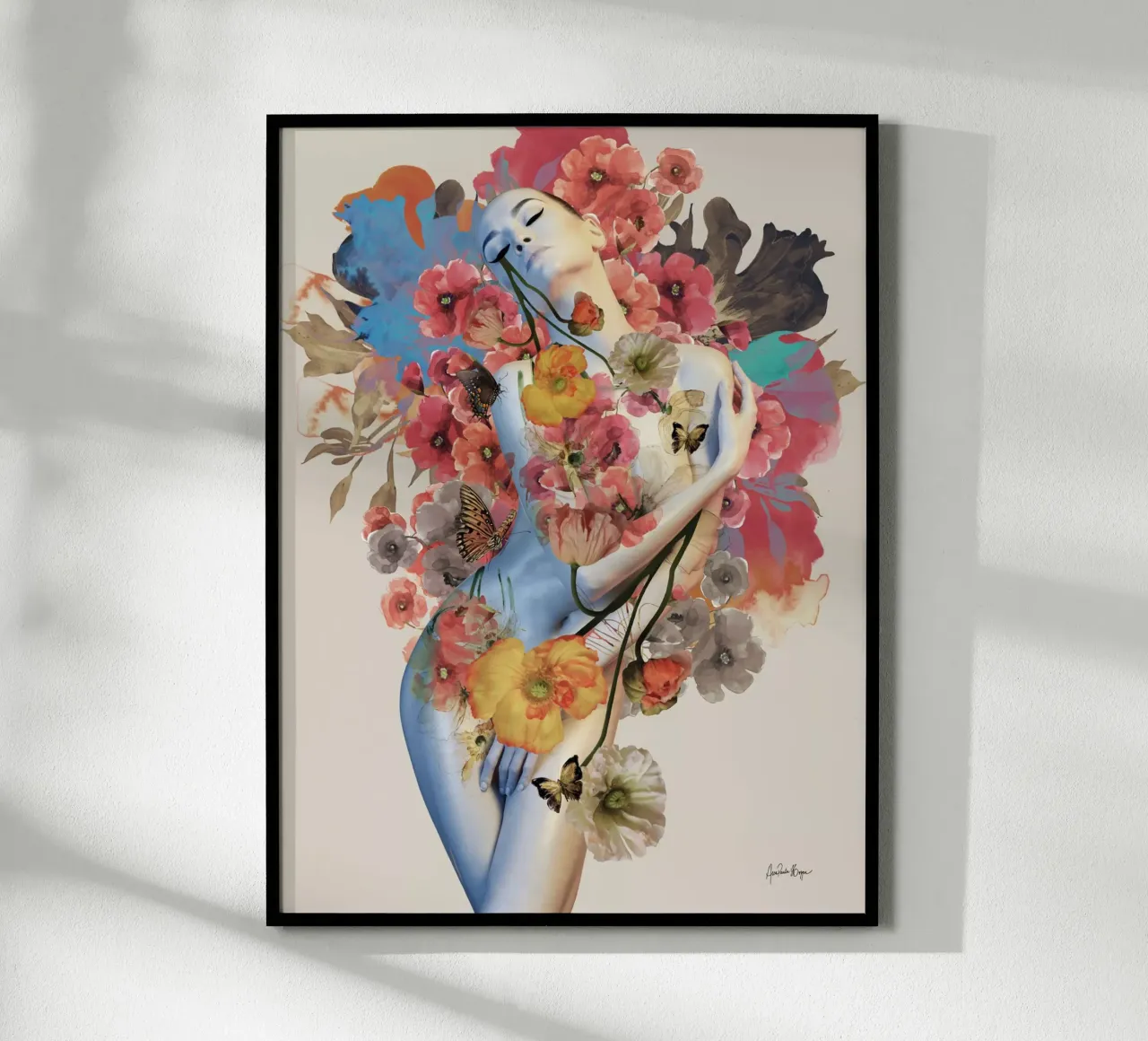 The Ivy poster con telaio in alluminio da Ana Paula Hoppe