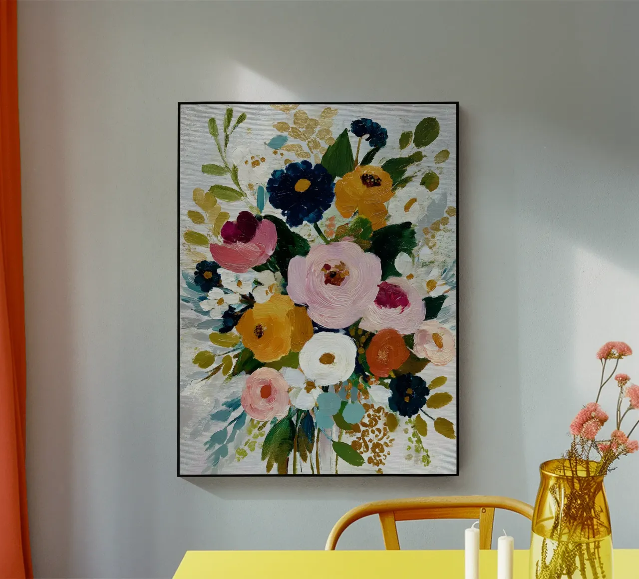 Spring Meadow Whispers plexiglass da The Floralist