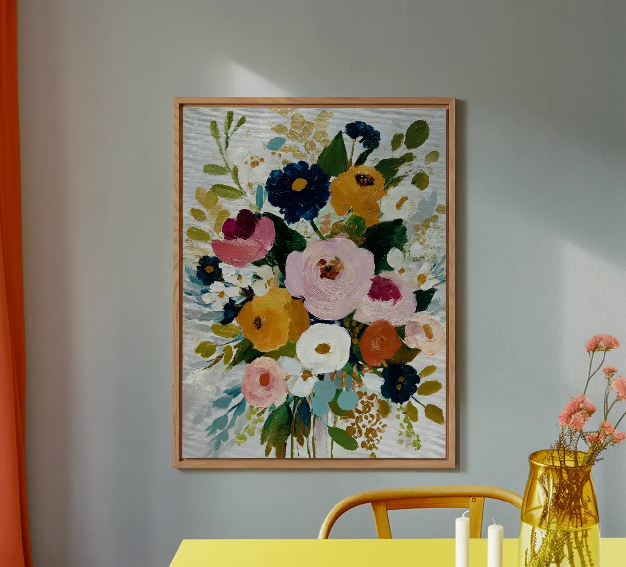 Spring Meadow Whispers alluminio dibond da The Floralist