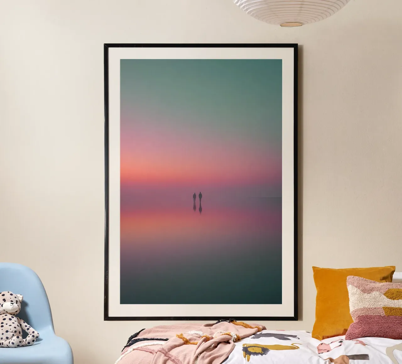 Mirrored Stillness carta hahnemühle da Tinyverse Studio