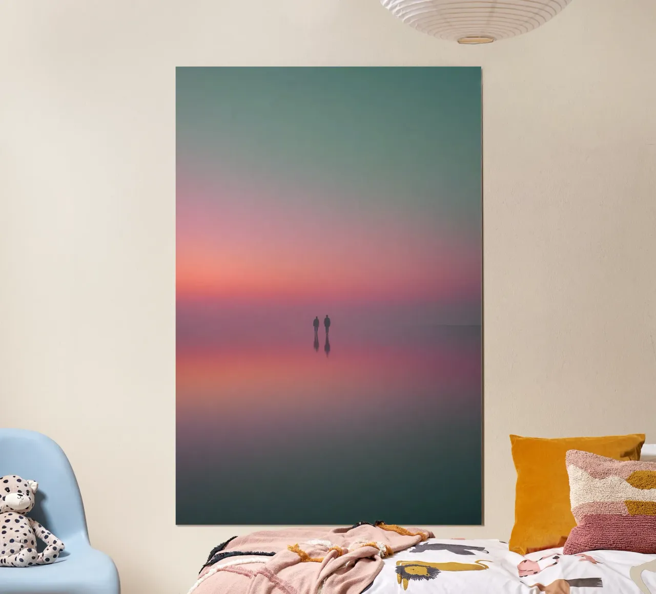 Mirrored Stillness carta hahnemühle da Tinyverse Studio