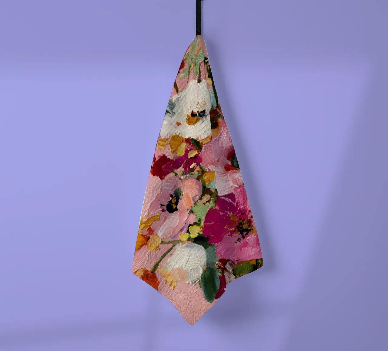 Rosy Fields Forever canovaccio da cucina da The Floralist