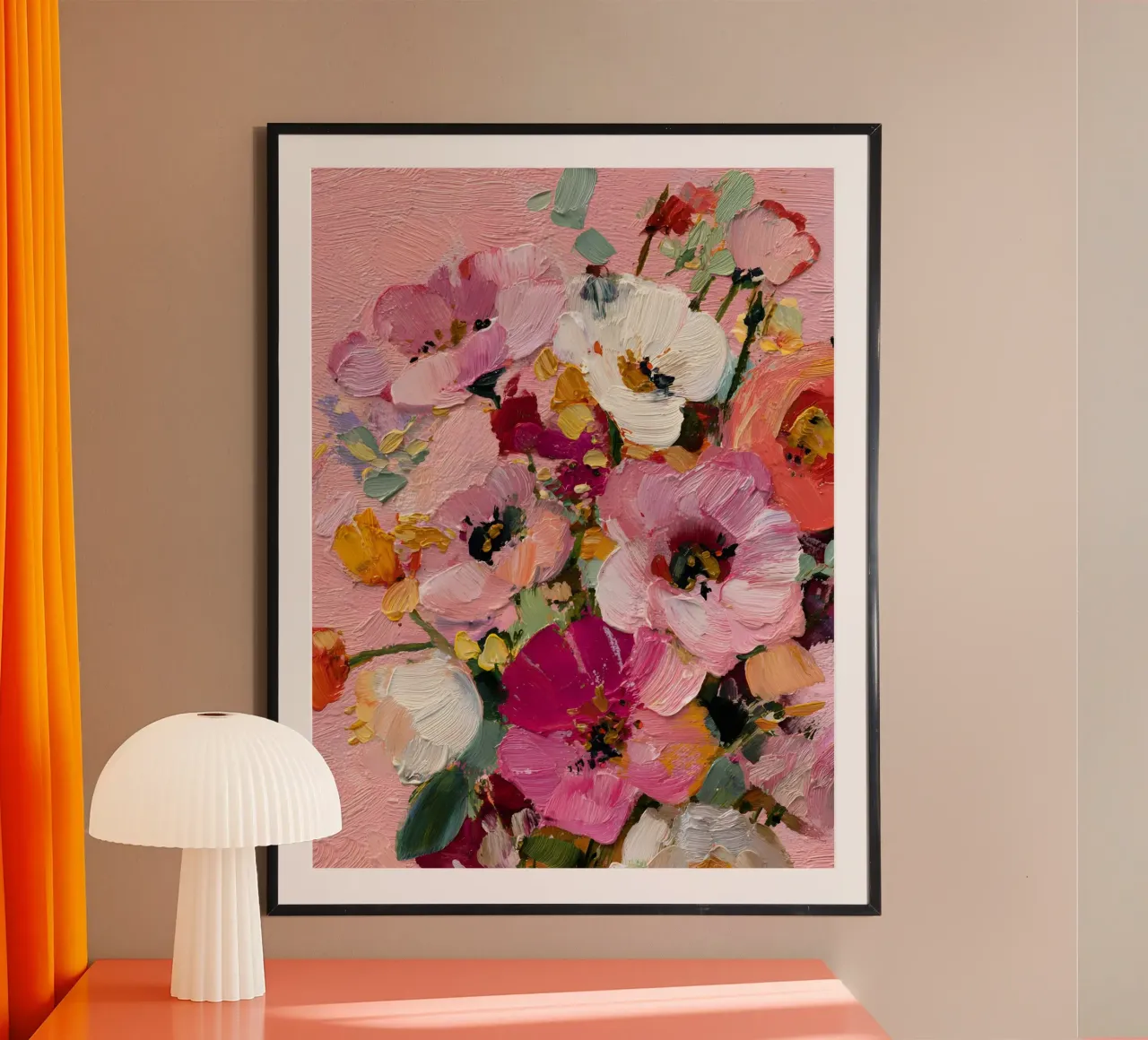 Rosy Fields Forever carta hahnemühle da The Floralist