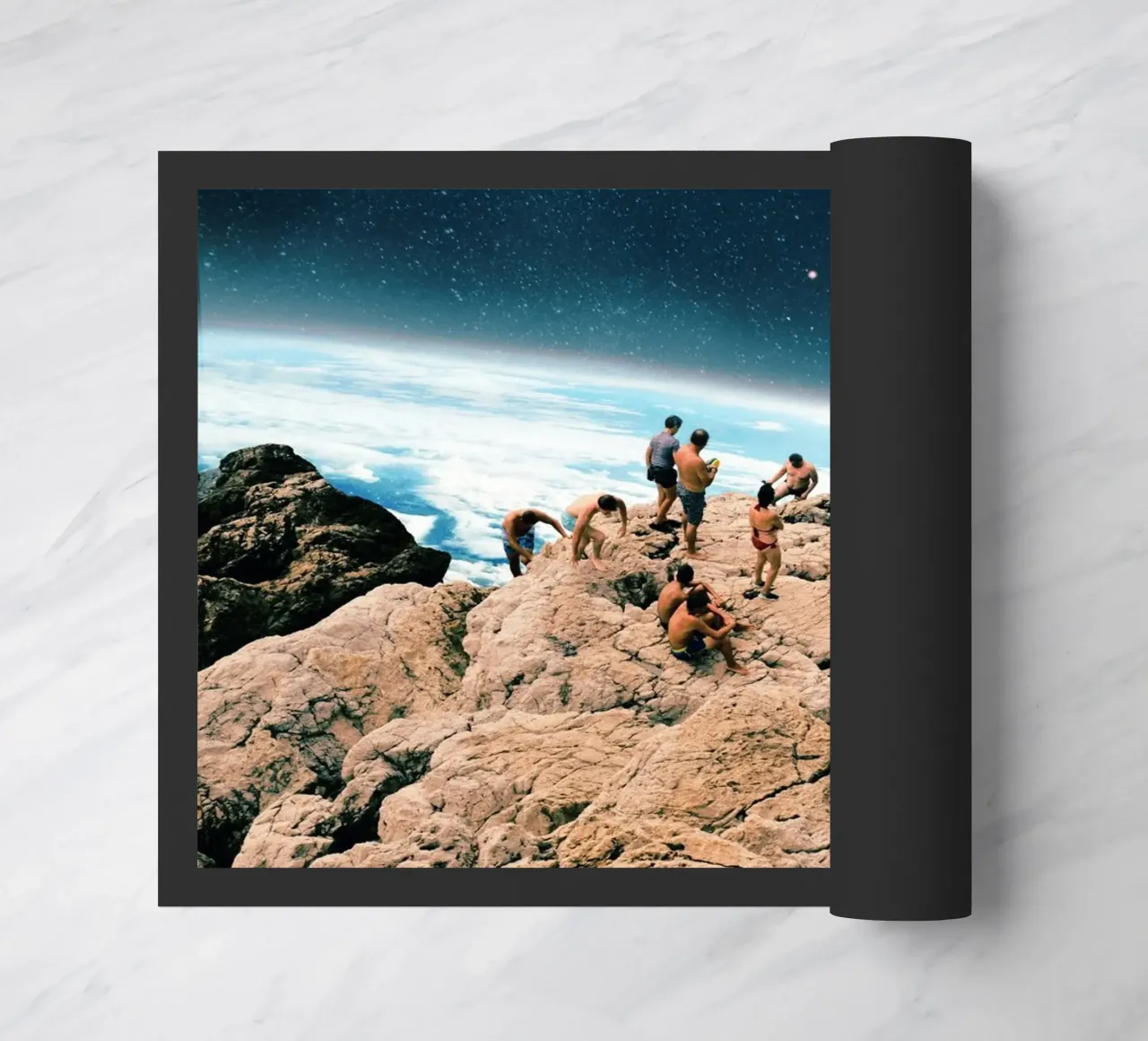 Let's Jump! doormat by Dapidoka