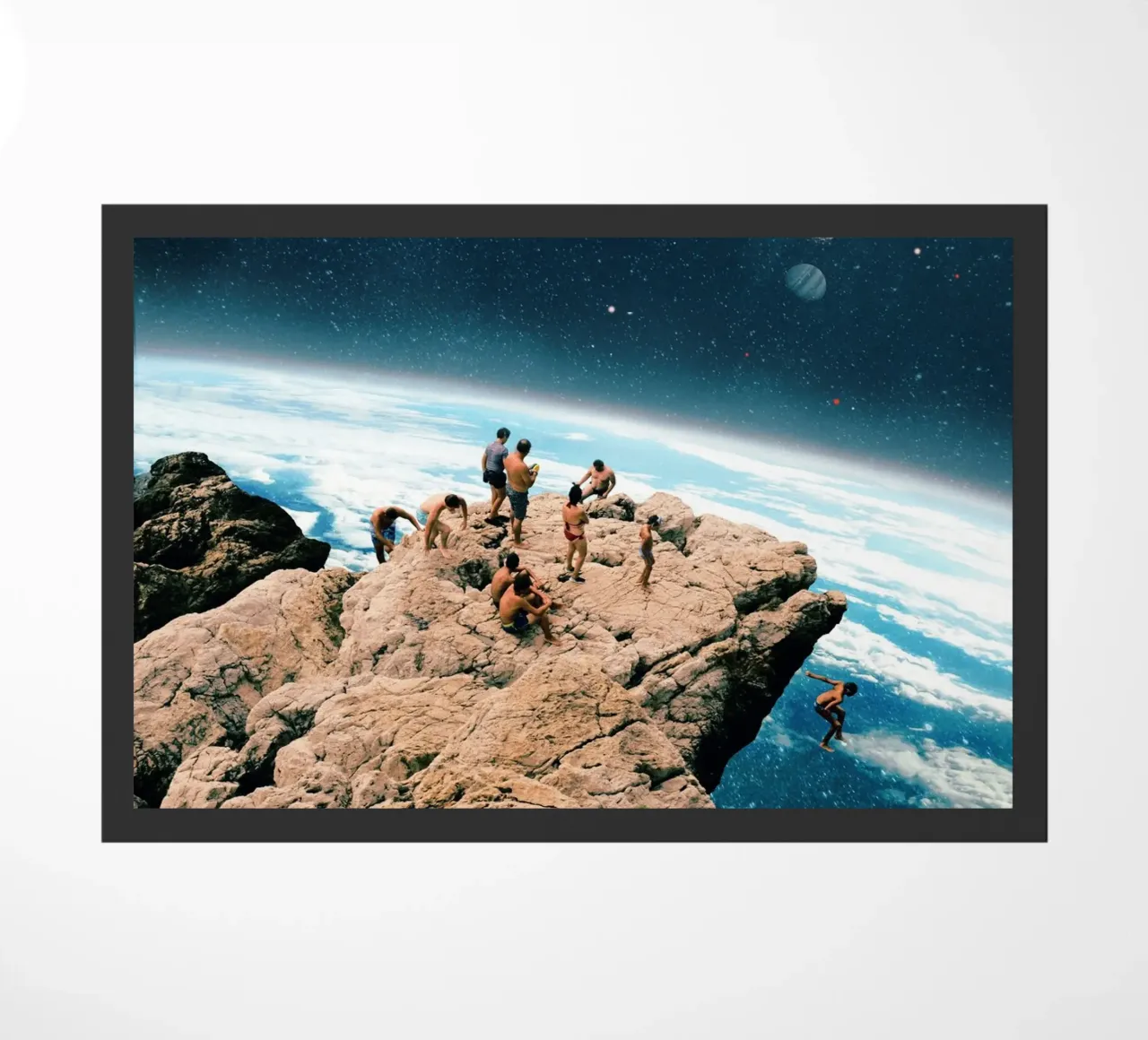 Let's Jump! doormat by Dapidoka