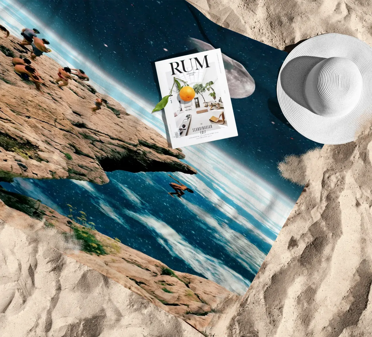 Saltiamo! telo mare da Dapidoka