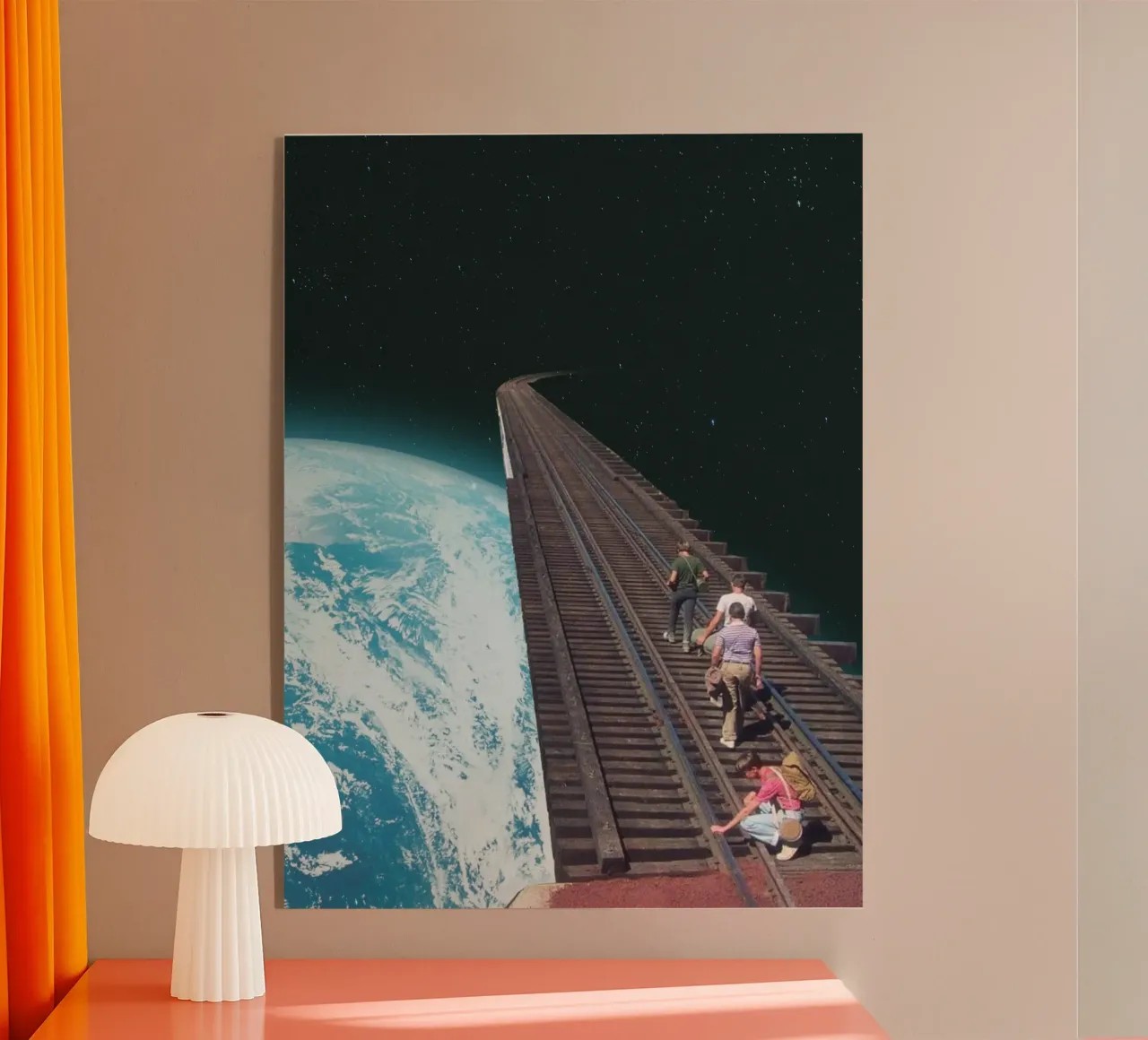 This train terminates here acryl van Dapidoka