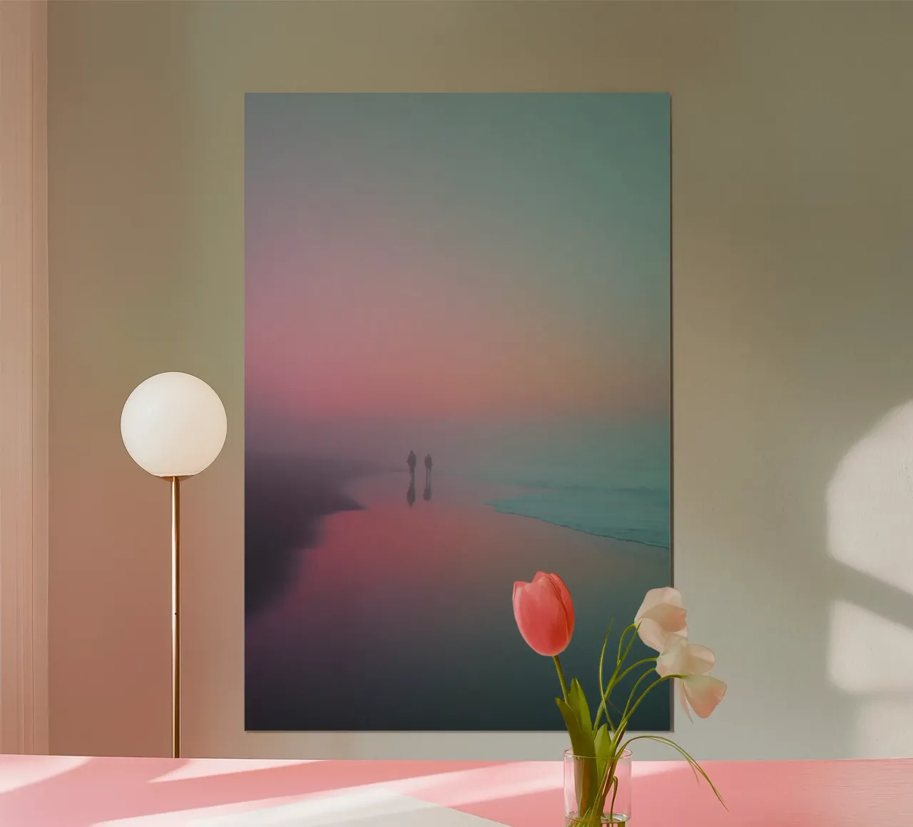 Fading Steps poster by Tinyverse Studio