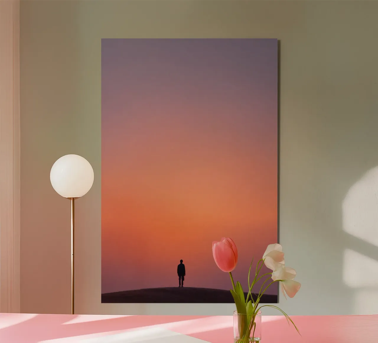 Twilight Reflection forex plate by Tinyverse Studio