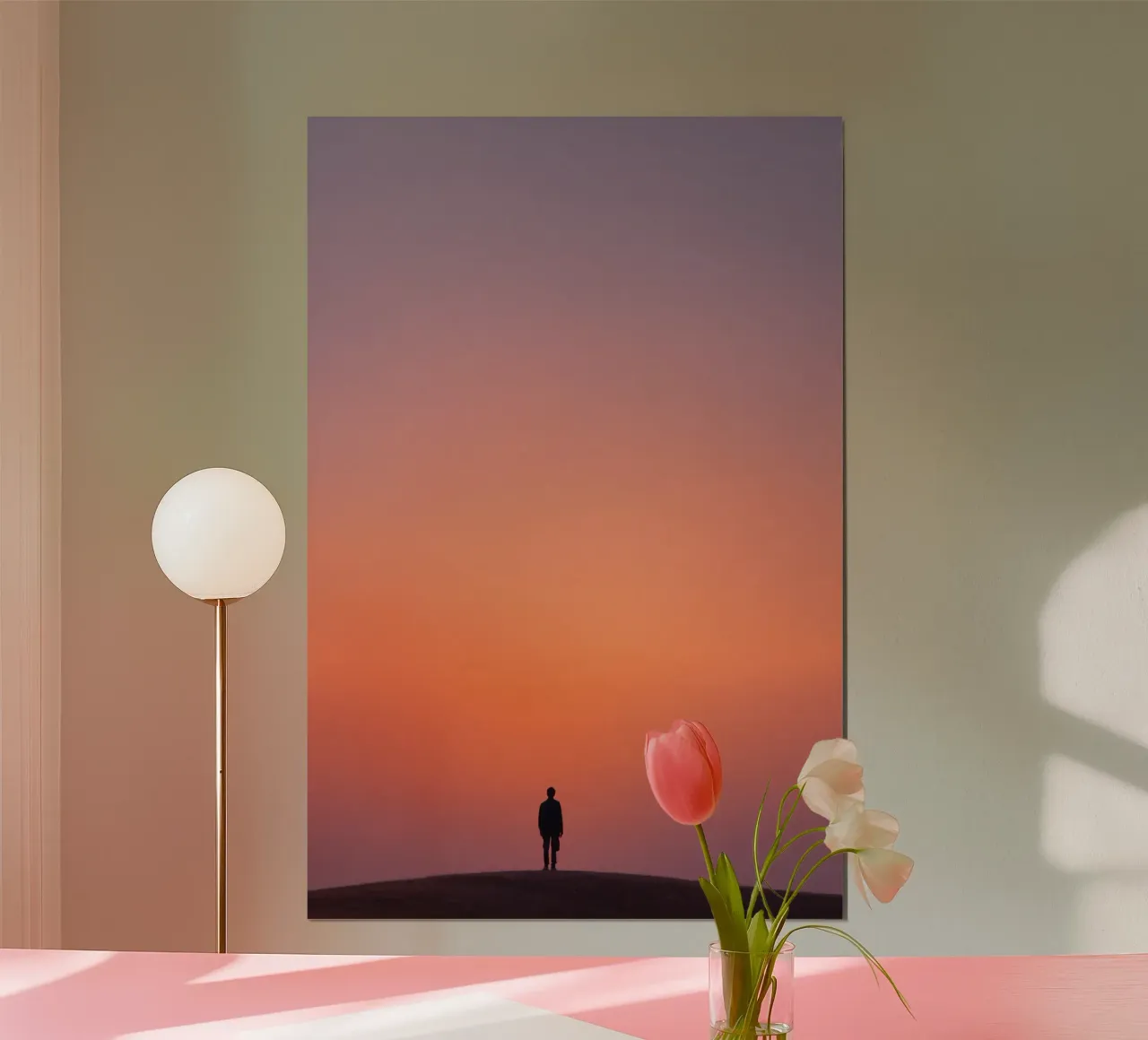 Twilight Reflection Poster von Tinyverse Studio