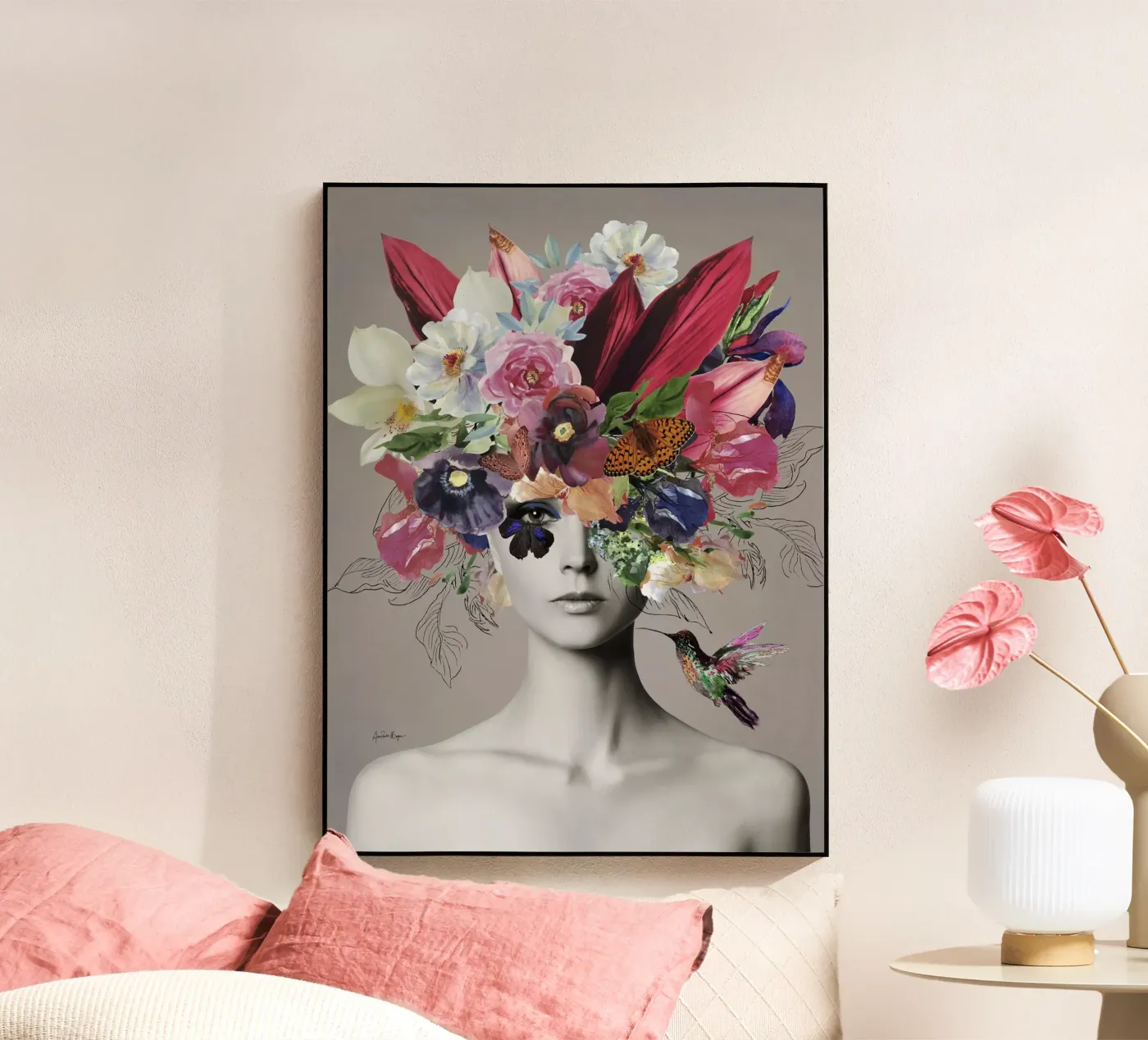 Vilarejo acrylic glass by Ana Paula Hoppe