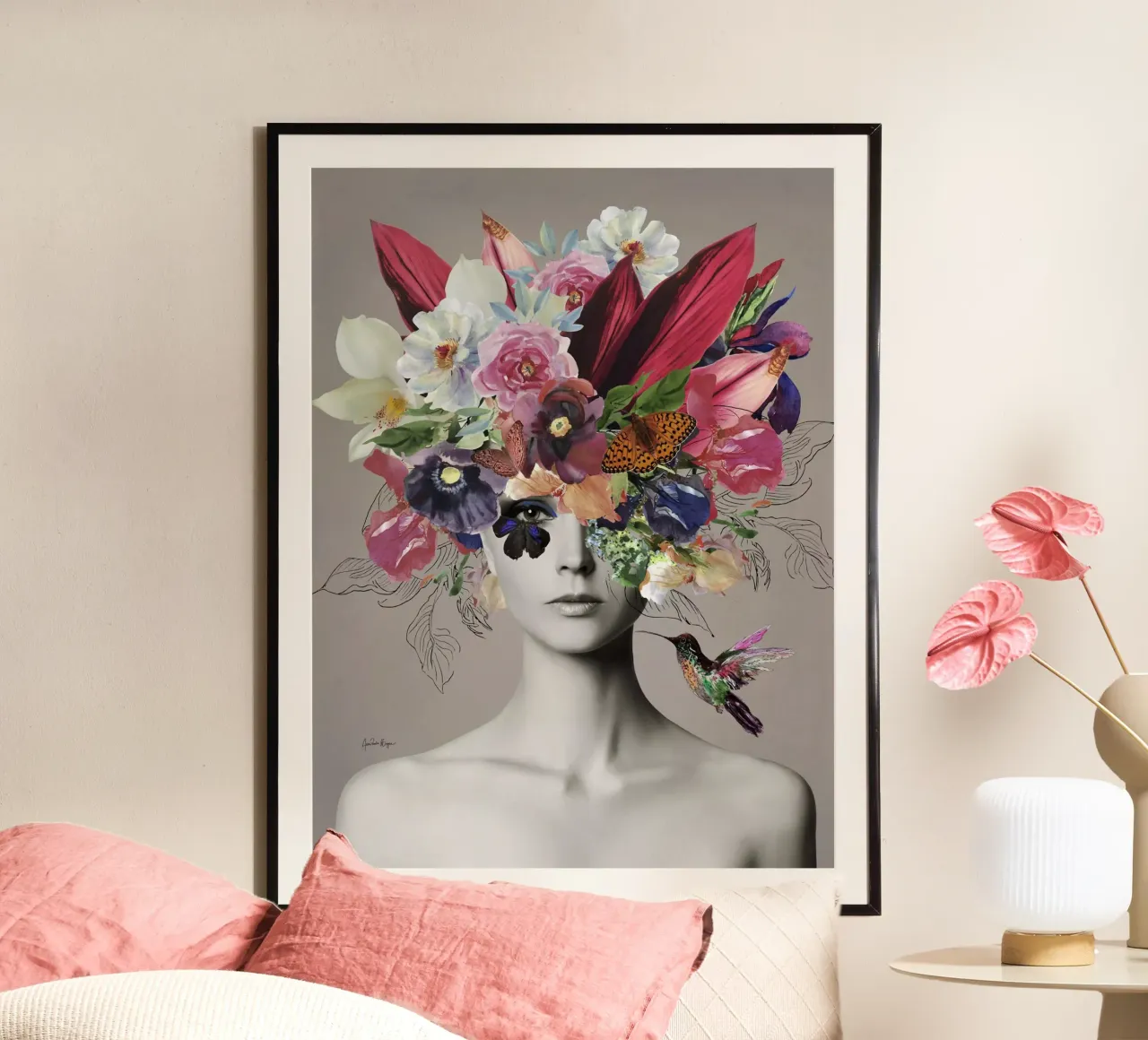 Vilarejo poster da Ana Paula Hoppe