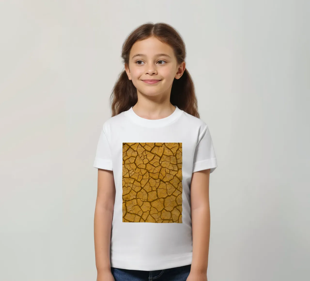 spaccare il terreno asciutto t-shirt bambini da PASMING