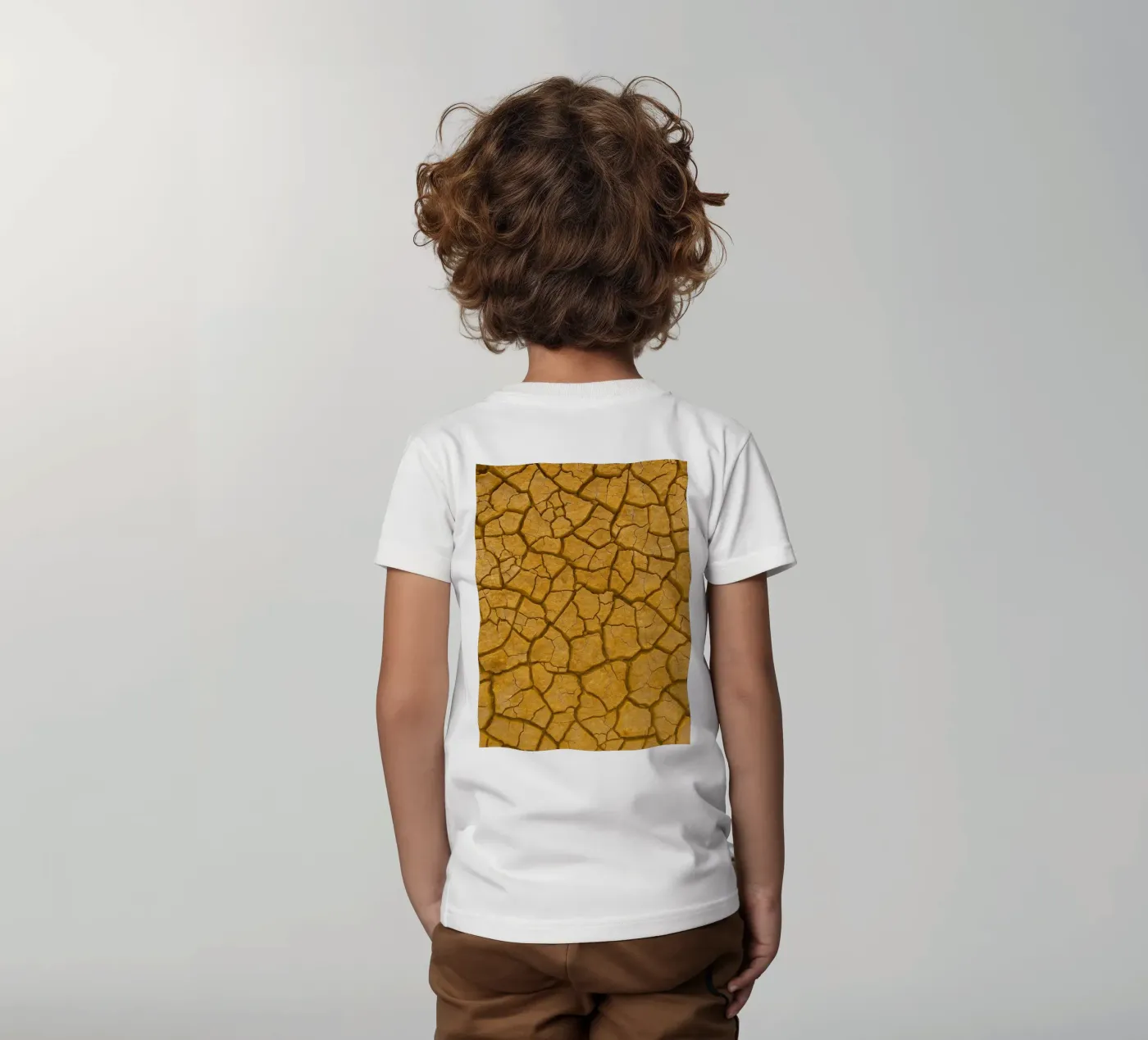 split dry ground kinder t-shirt van PASMING