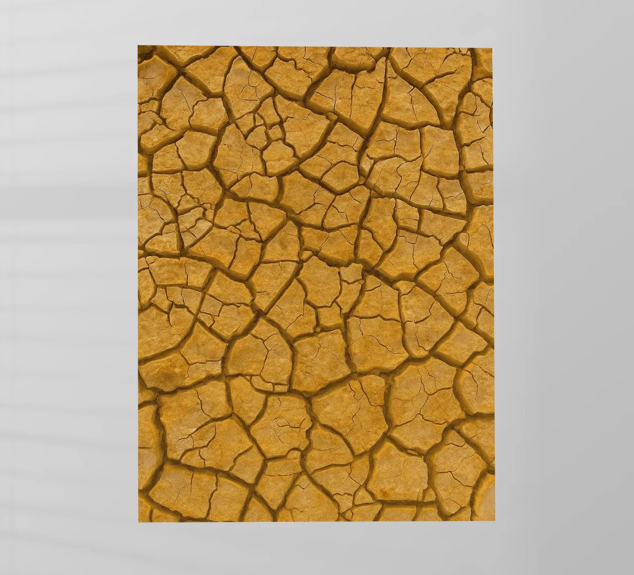 spaccare il terreno asciutto pellicola backlit da PASMING