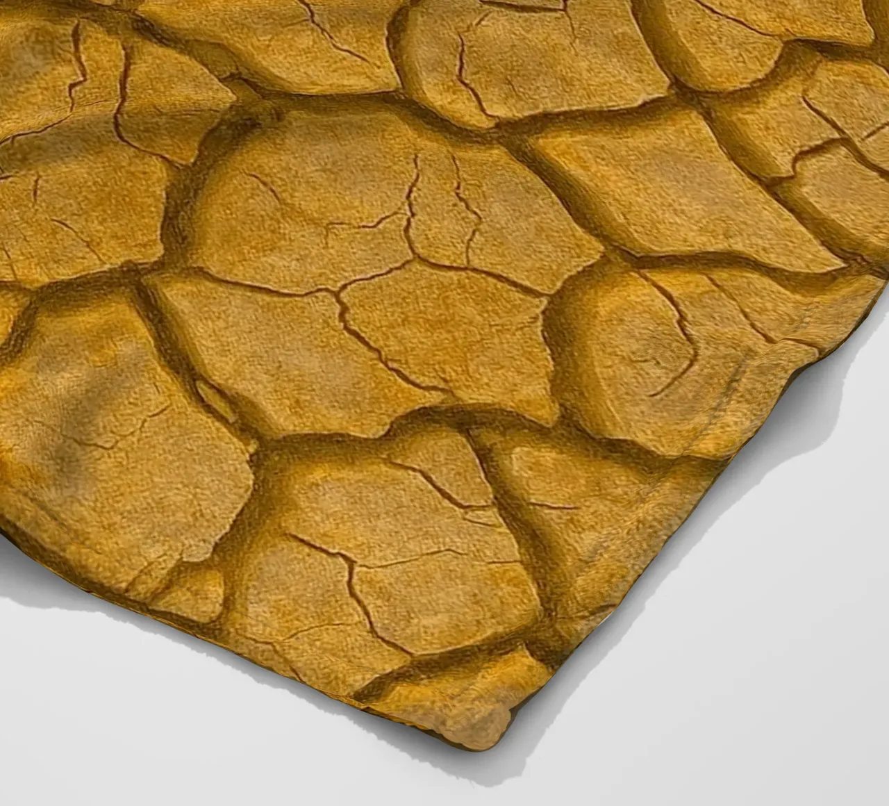 droge grond splitsen fleecedeken van PASMING