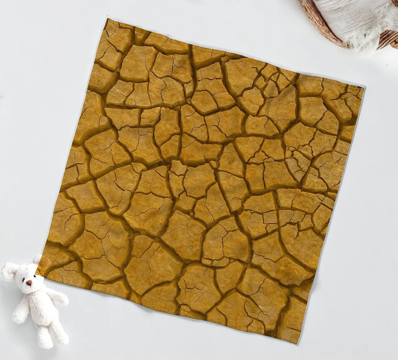 droge grond splitsen fleecedeken van PASMING