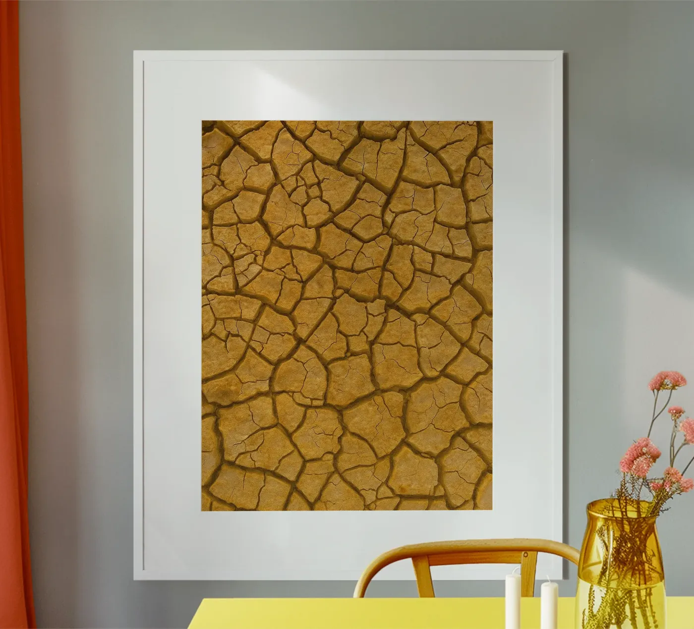 split dry ground poster by PASMING