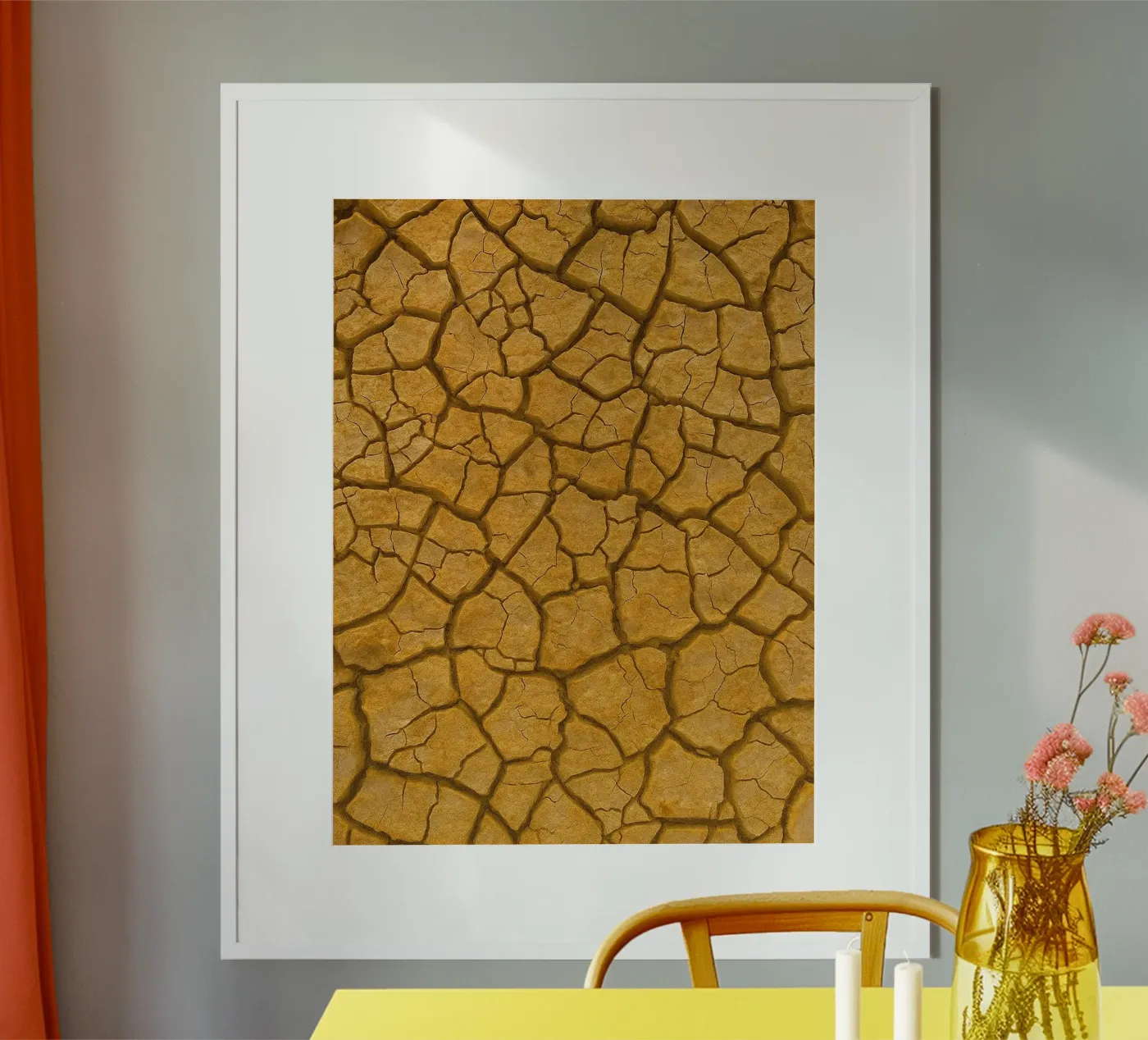 split dry ground poster by PASMING
