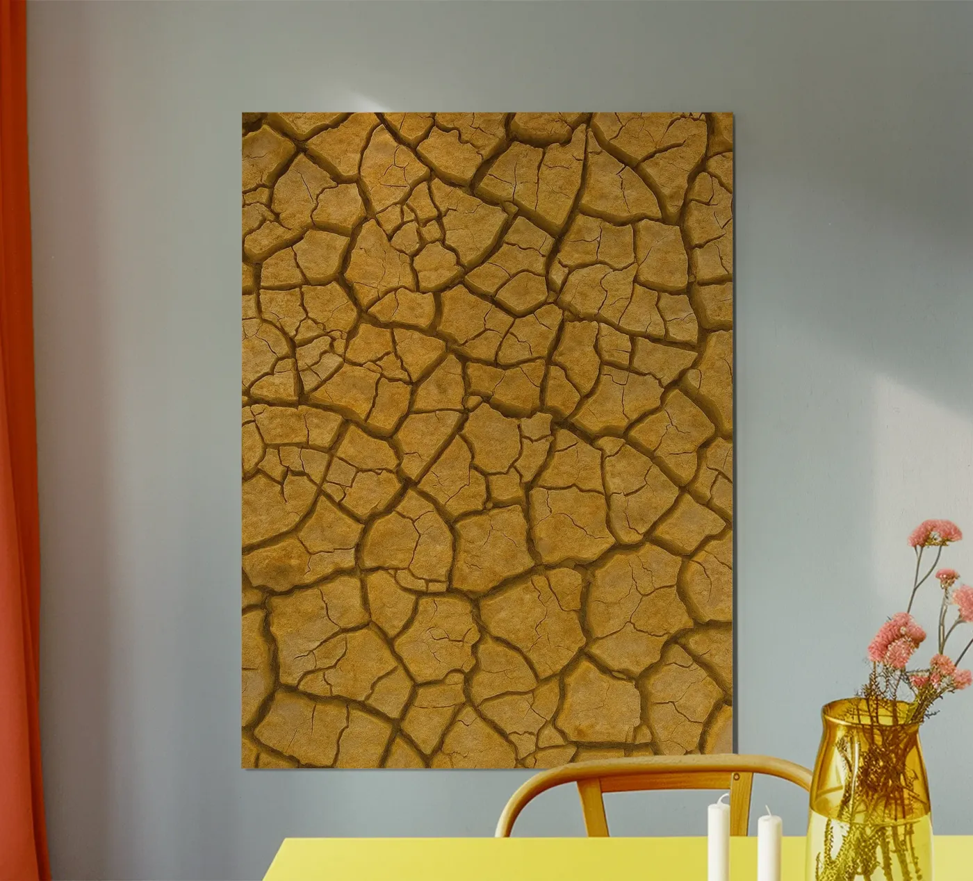 split dry ground poster by PASMING
