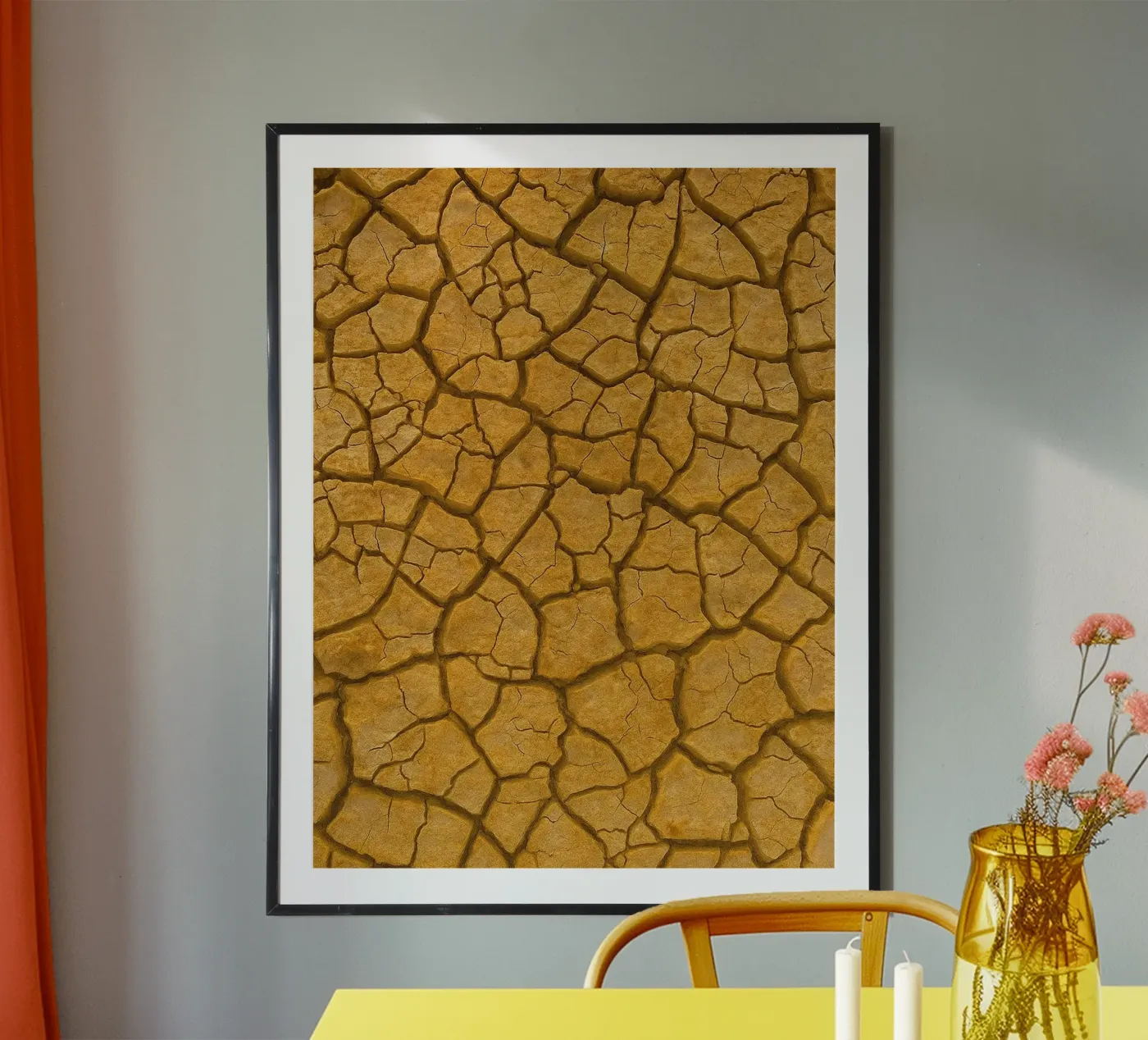 split dry ground poster by PASMING