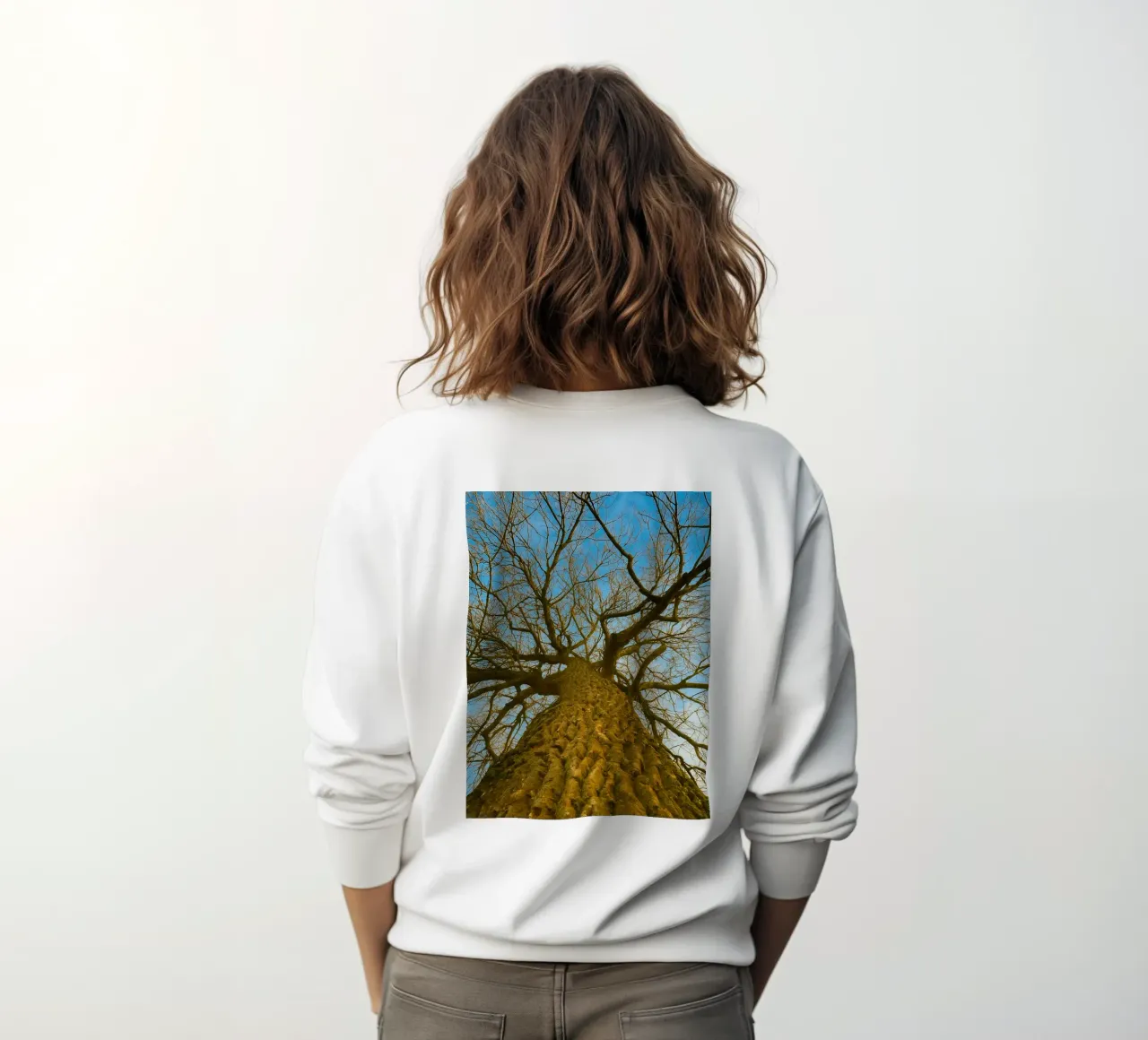 albero alto con rami secchi felpa da PASMING