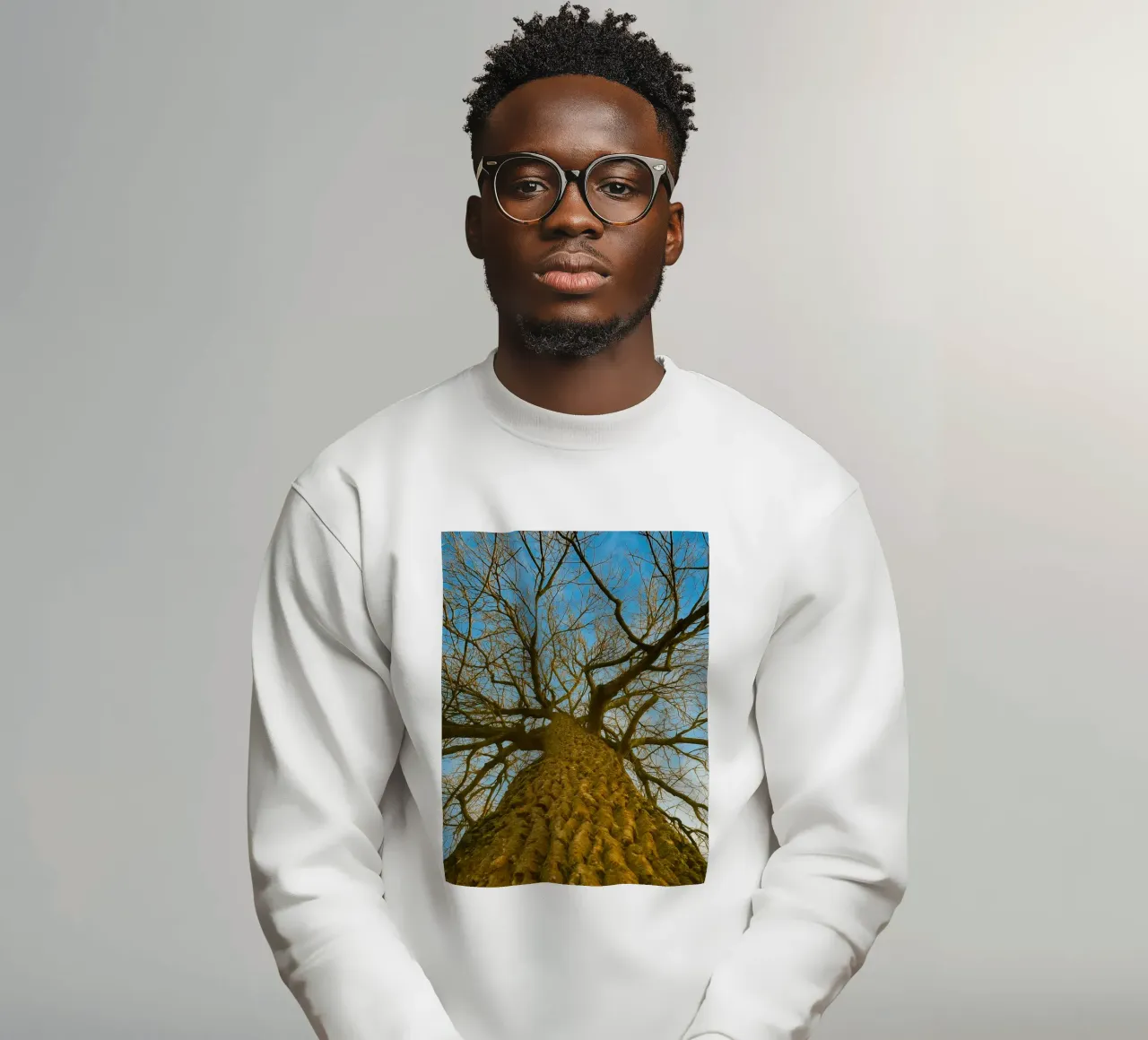 albero alto con rami secchi felpa da PASMING