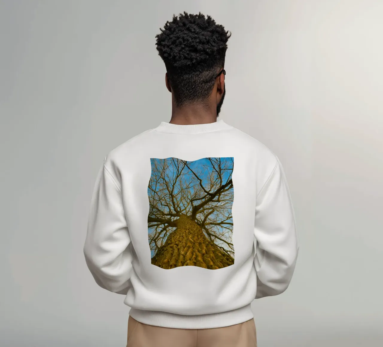 albero alto con rami secchi felpa da PASMING