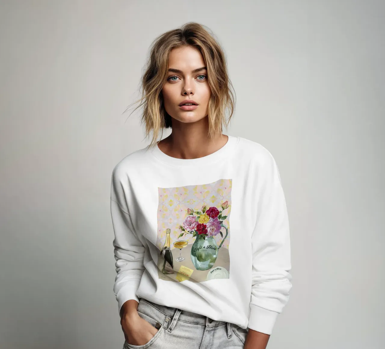 Café de Flore felpa da Ana Paula Hoppe