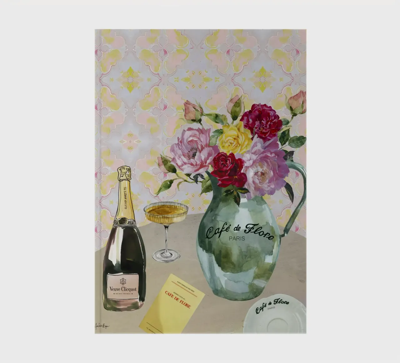 Café de Flore notebook by Ana Paula Hoppe