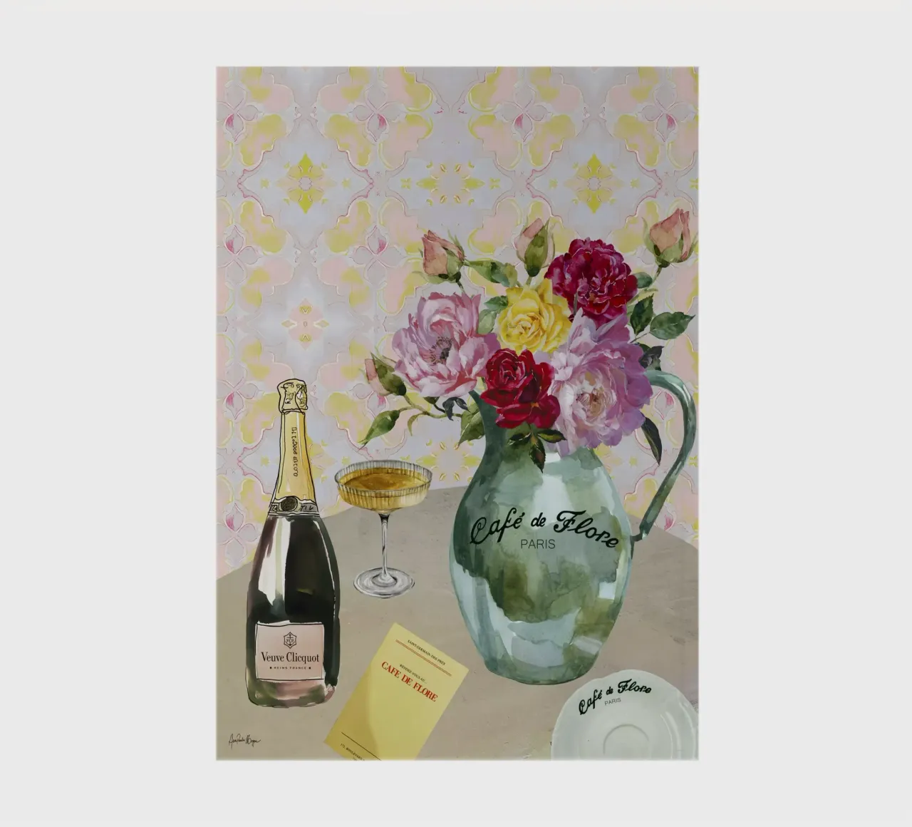 Café de Flore notebook by Ana Paula Hoppe