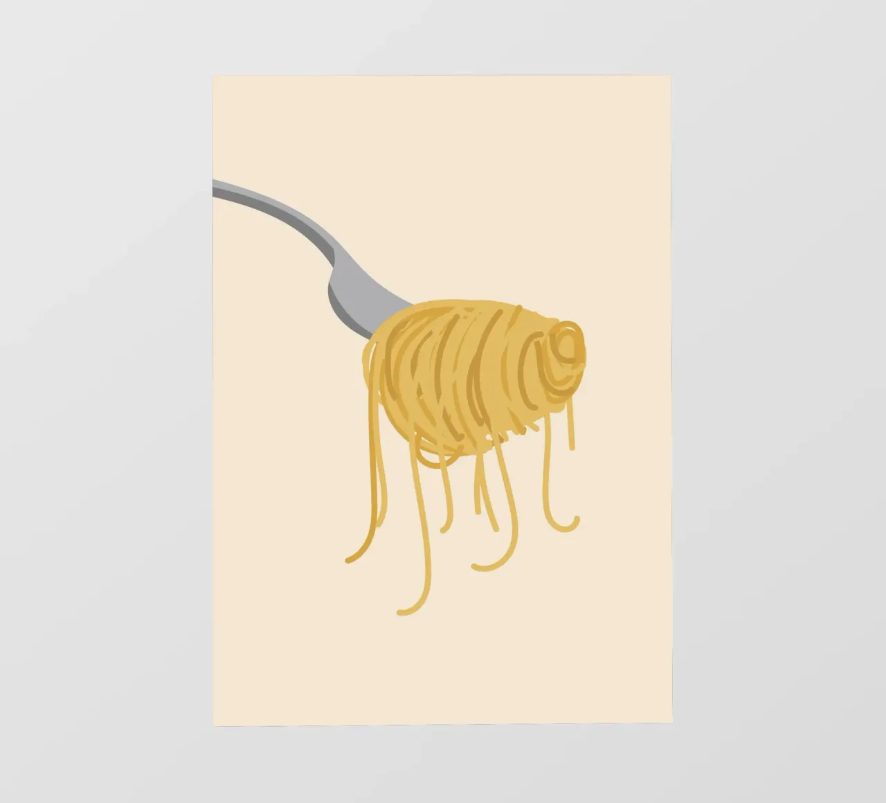 Linea di spaghetti a forcella telo in pvc da Studio Fun Boy