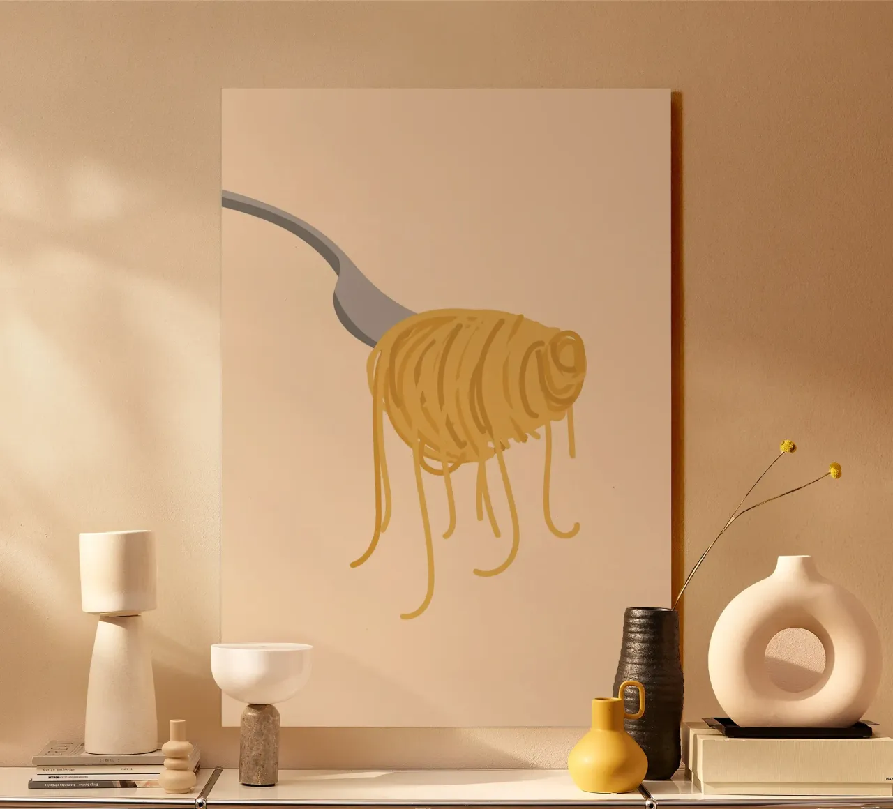 Linea di spaghetti a forcella plexiglass da Studio Fun Boy