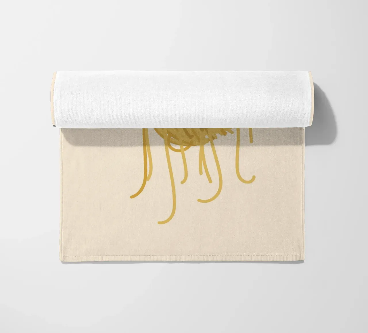 Linea di spaghetti a forcella telo mare da Studio Fun Boy