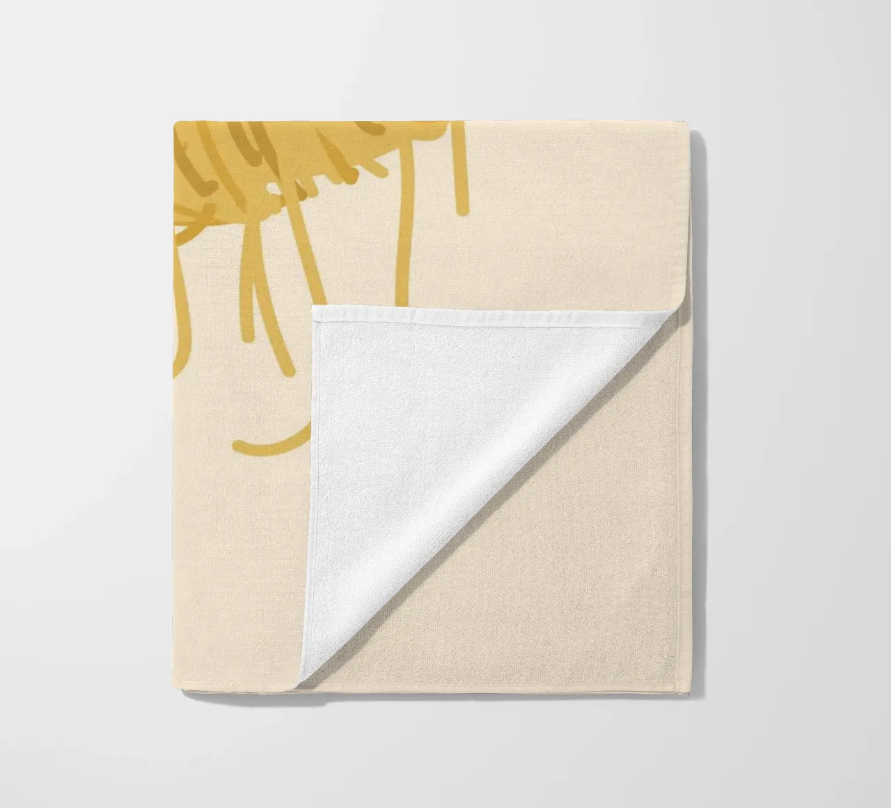 Linea di spaghetti a forcella telo mare da Studio Fun Boy