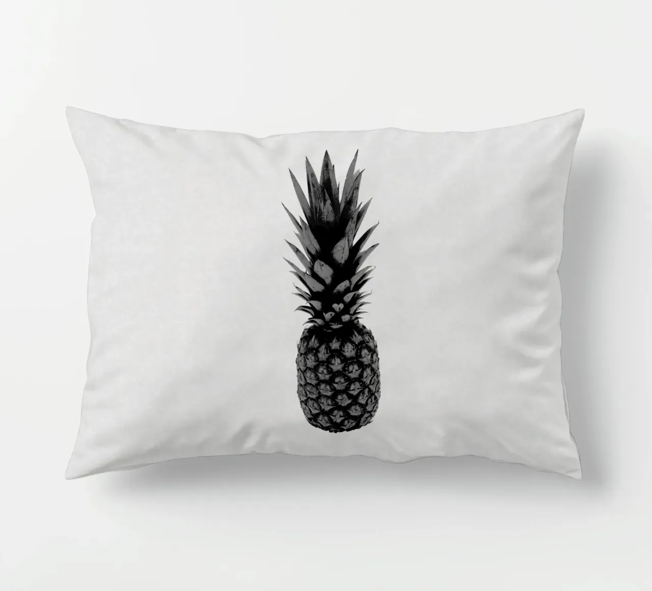 Ananas in bianco e nero cuscino da Orara Studio