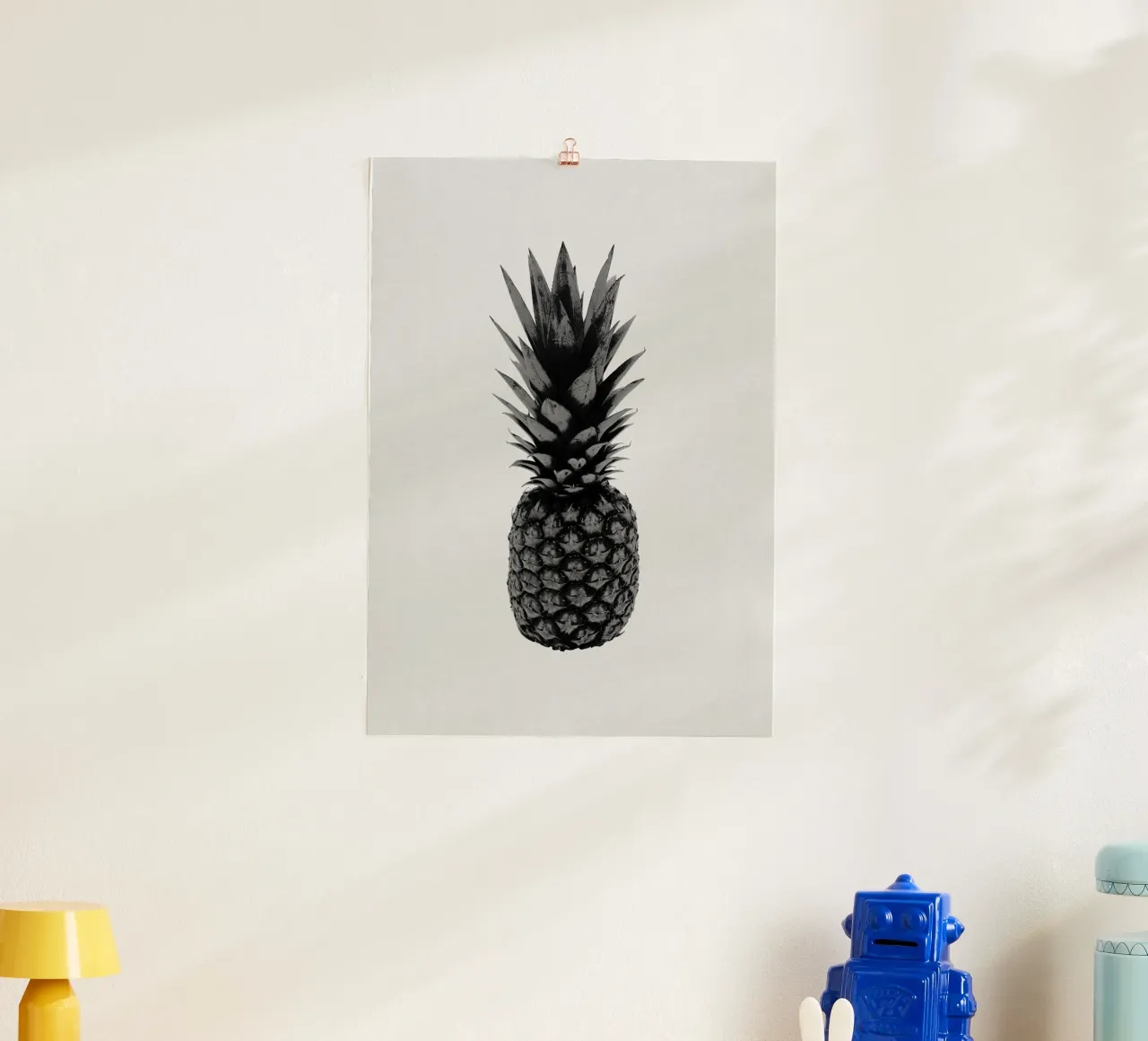 Ananas in bianco e nero carta hahnemühle da Orara Studio