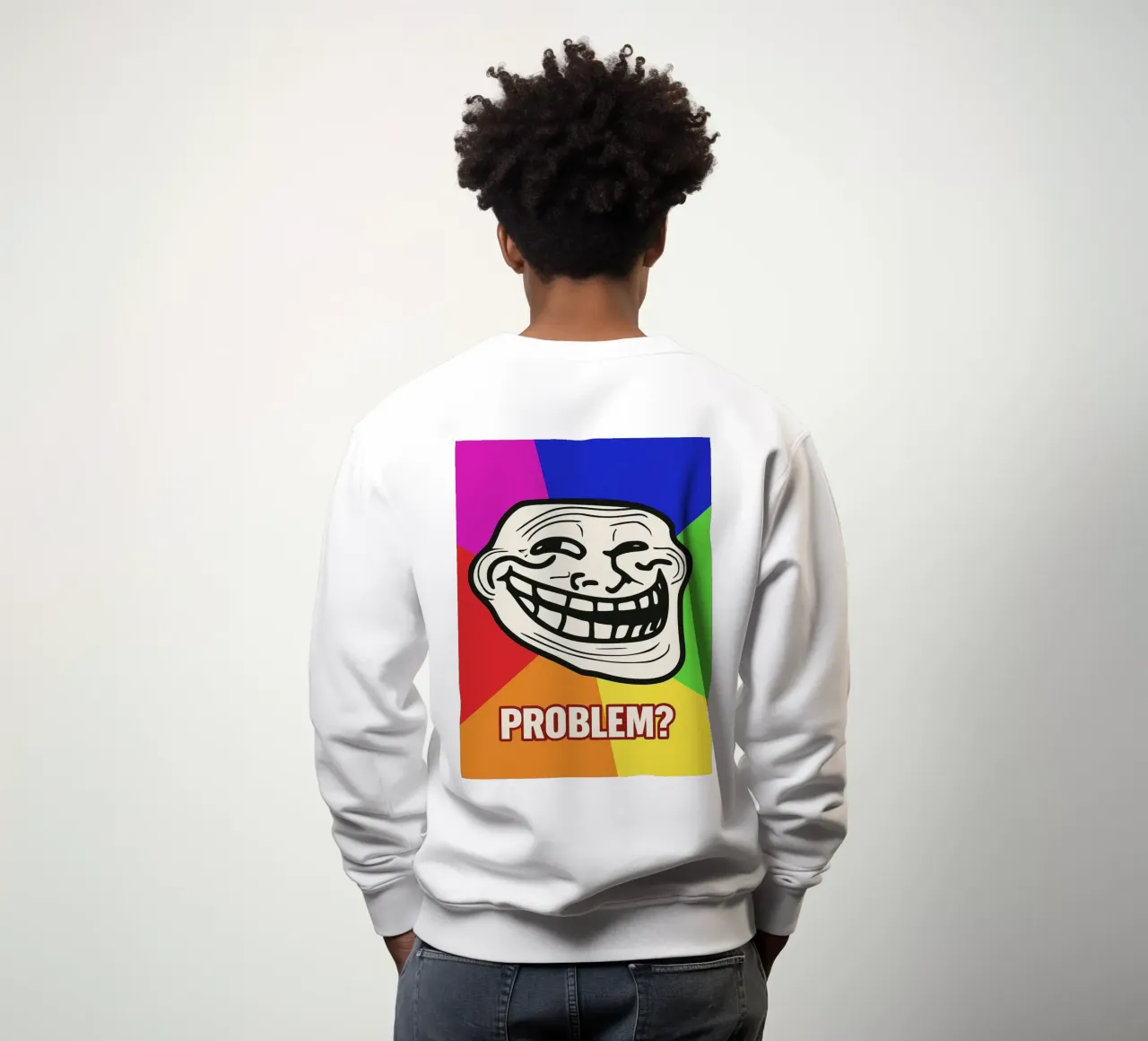 problema faccia buffa felpa da boeboe