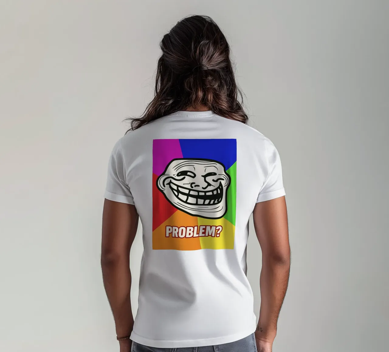 problema faccia buffa t-shirt da boeboe