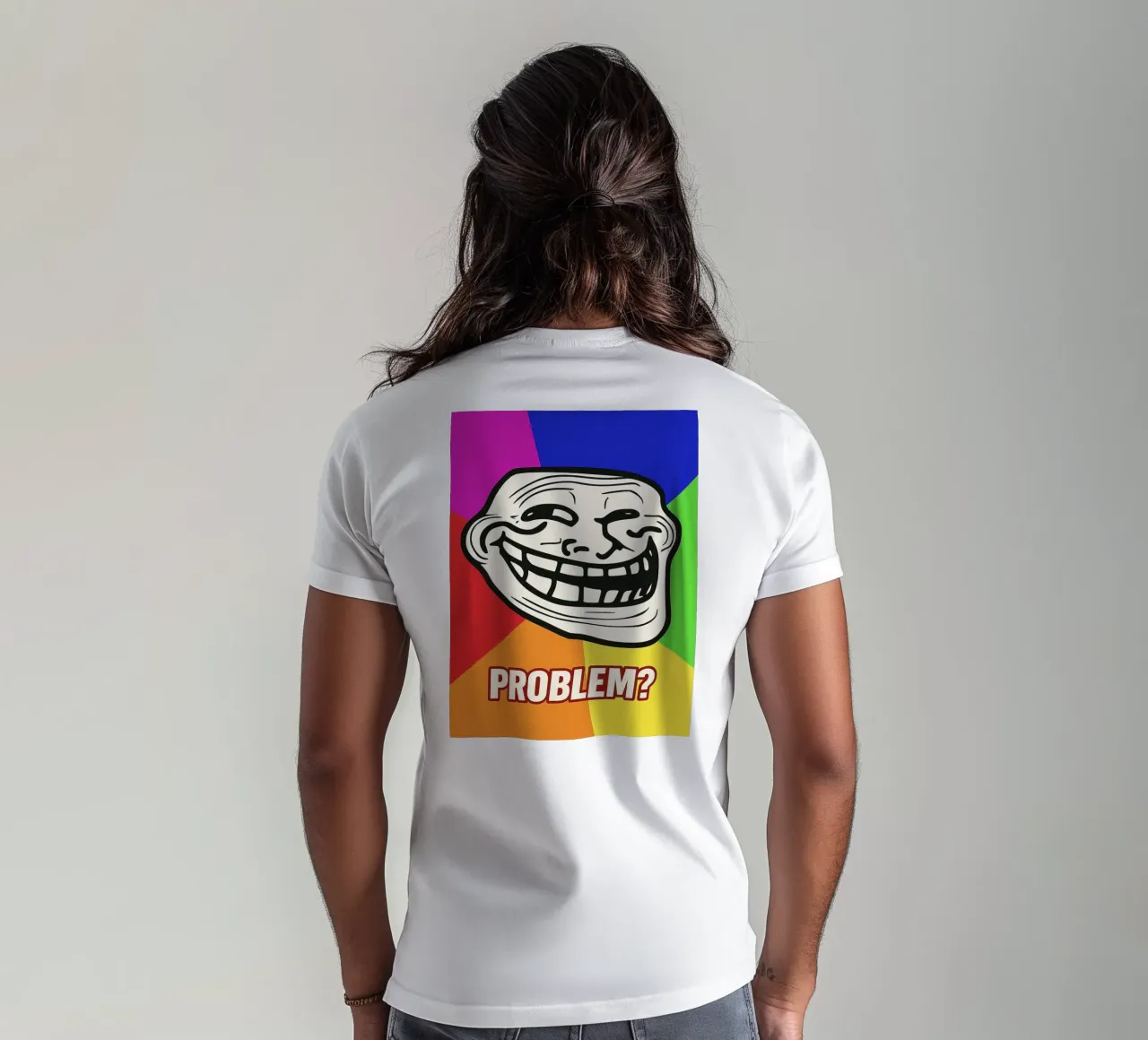 problema faccia buffa t-shirt da boeboe