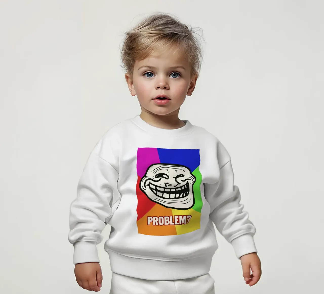 problema faccia buffa felpa neonato da boeboe