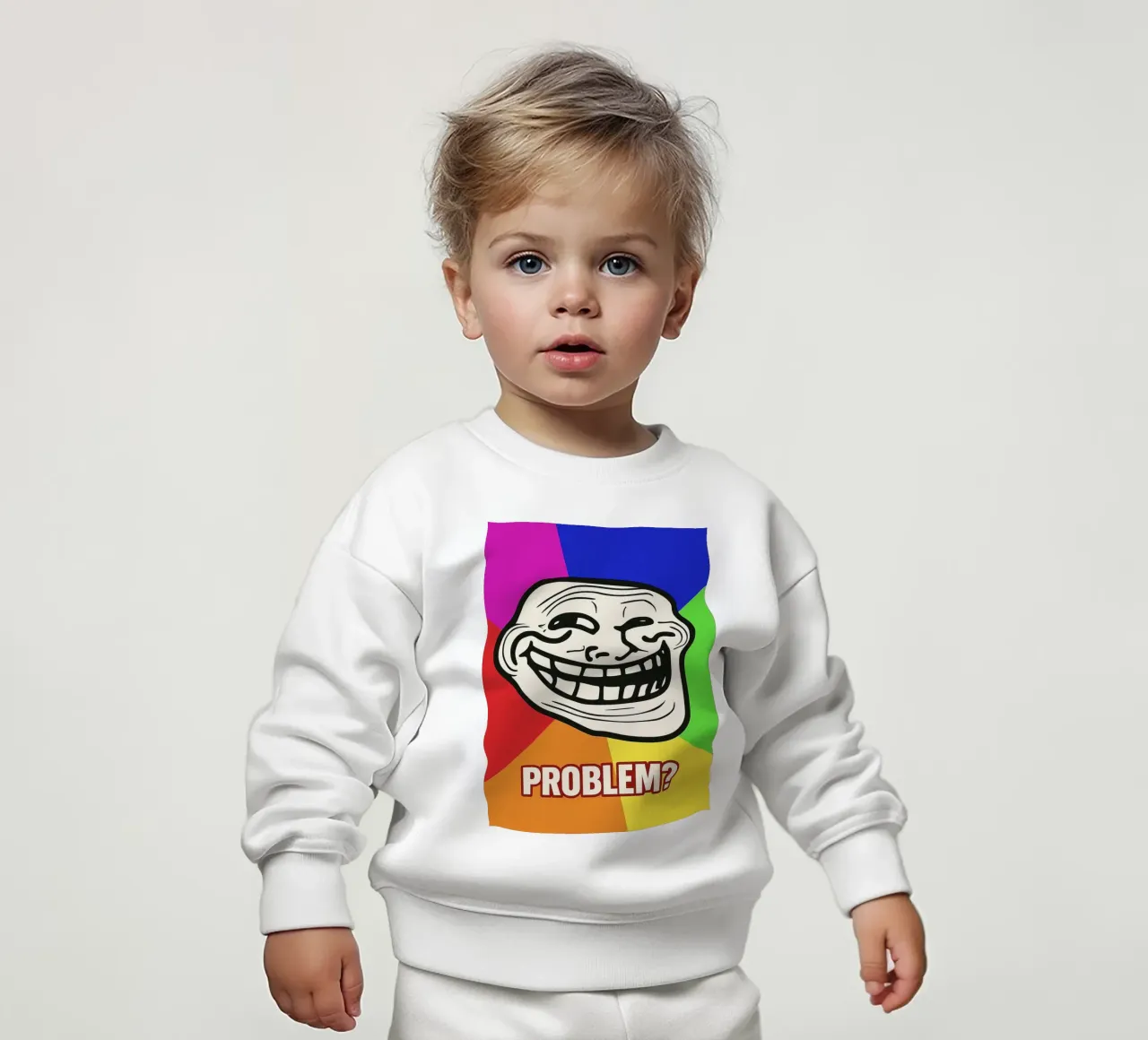 problema faccia buffa felpa neonato da boeboe