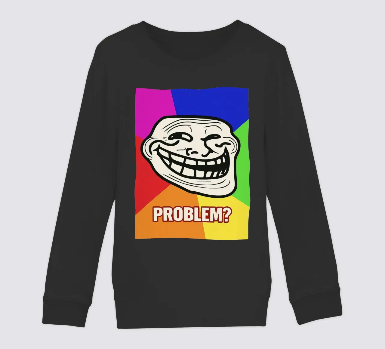 problema faccia buffa felpa bambino da boeboe