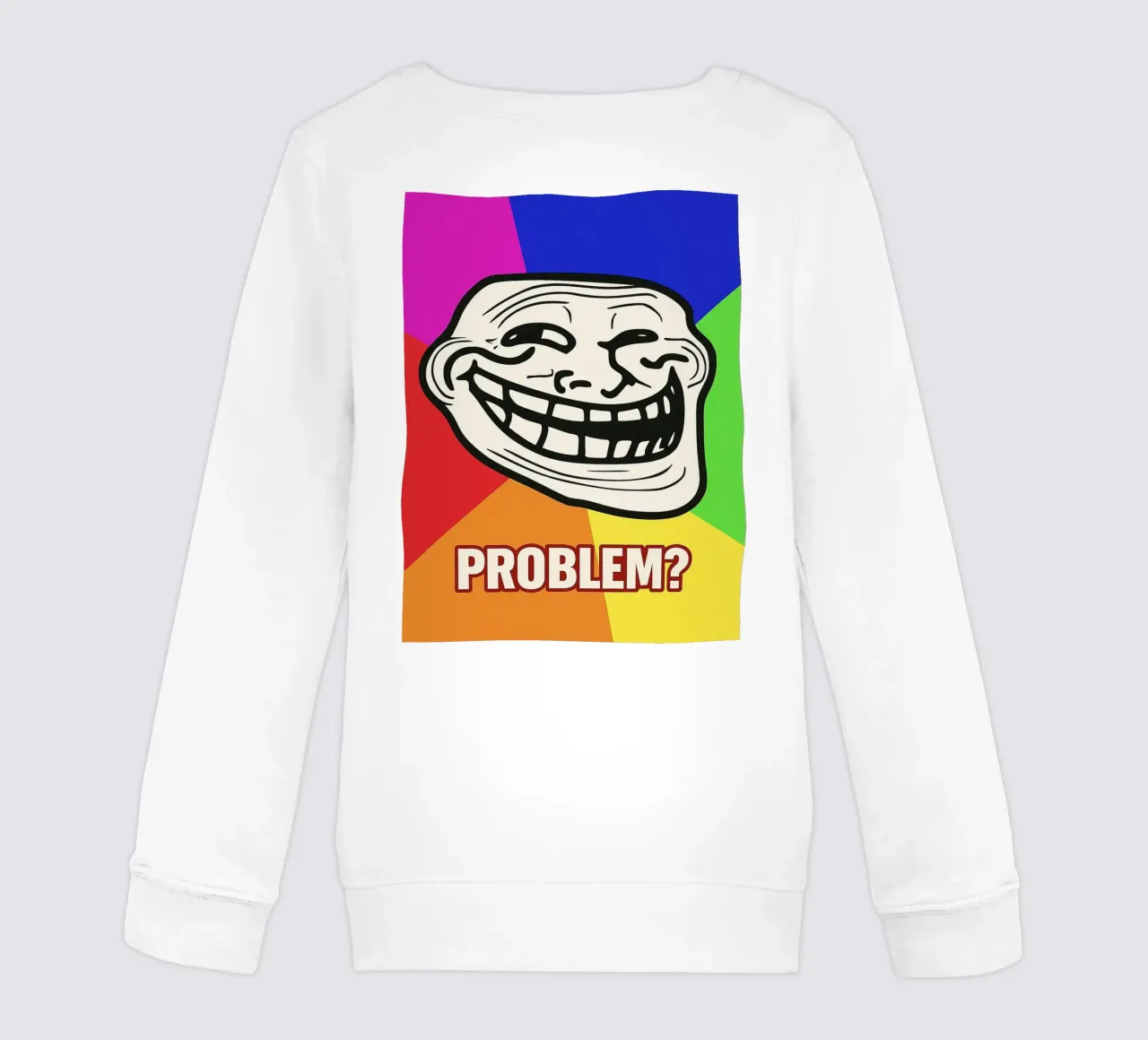 problema faccia buffa felpa bambino da boeboe