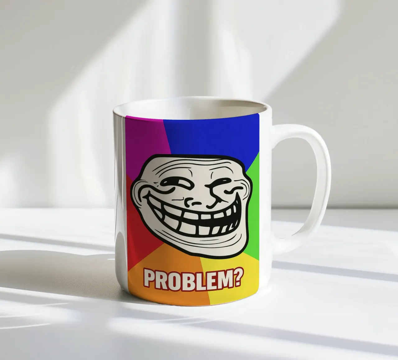 problema faccia buffa tazza in ceramica da boeboe