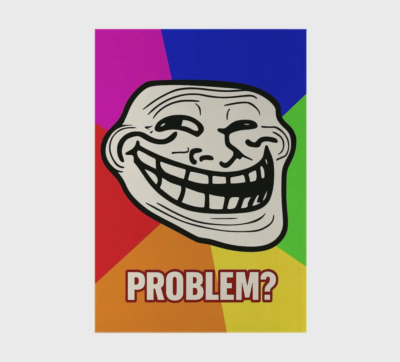 problem funny face notebook by boeboe