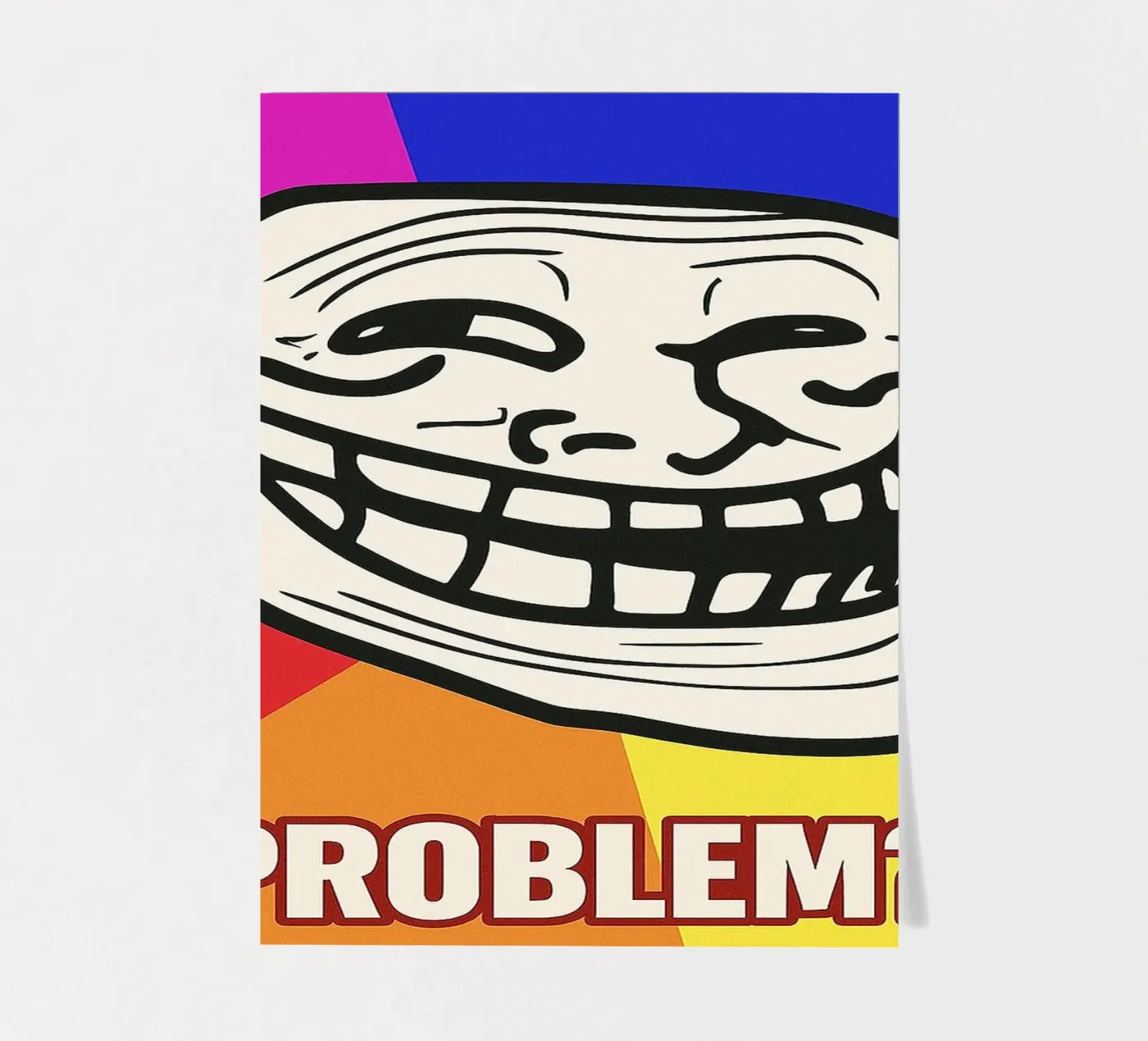 problem funny face sticker sheet by boeboe