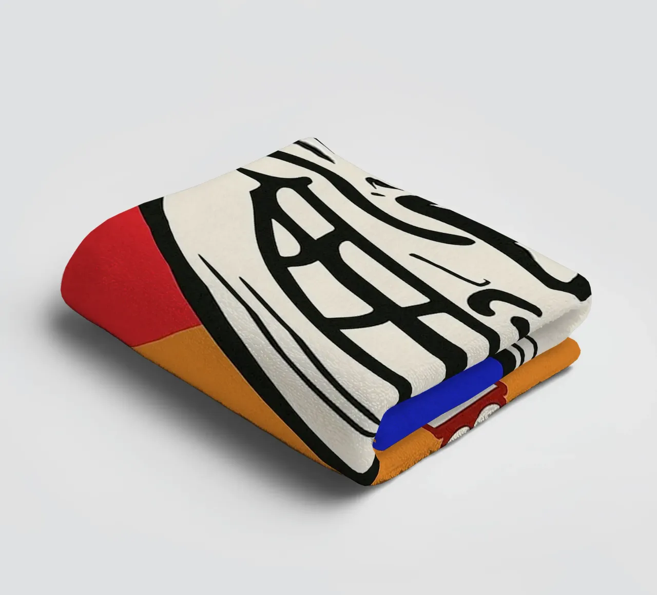 problem funny face towel by boeboe